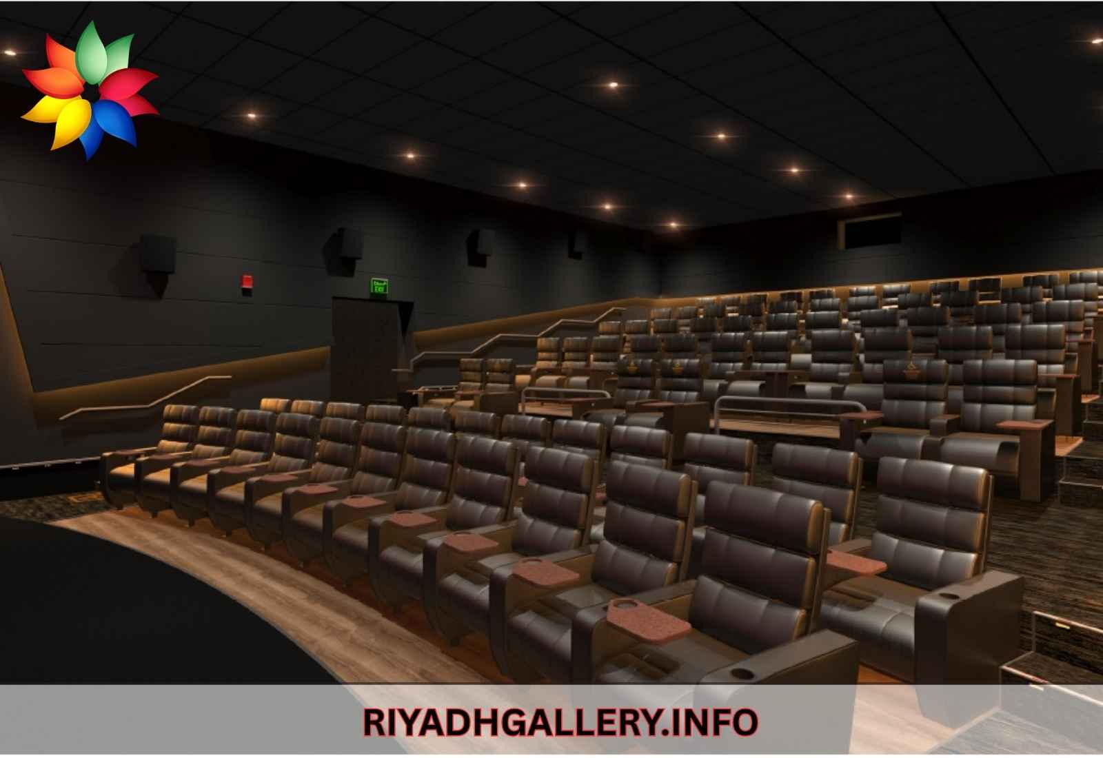 Modern cinema auditorium