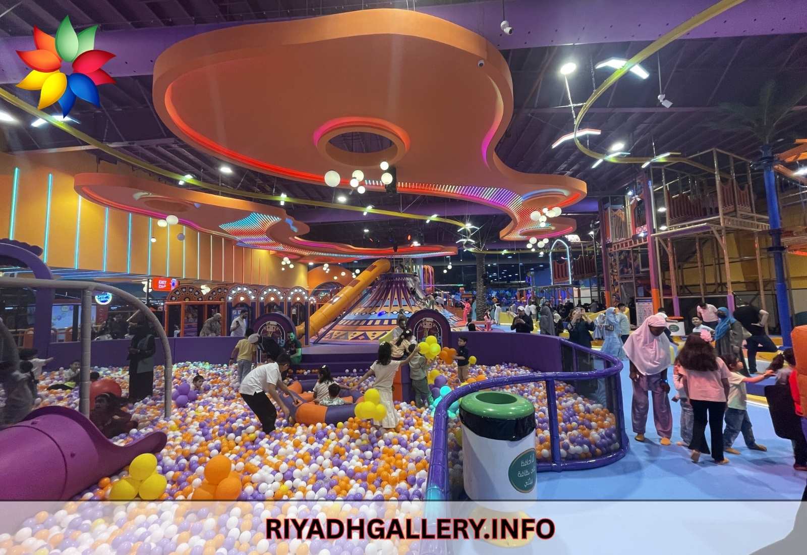 Family entertainment and games area